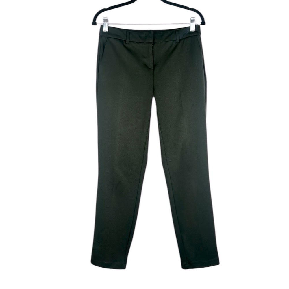 Jasmine & Juliana Olive Business Career Minimalist Straight Leg‎ Pants Size 6